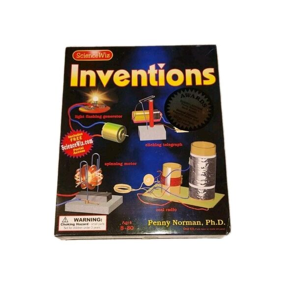 NIB Science Wiz Electricity Invention Kit Kids Penny Norman STEM Homeschool Fun - Picture 1 of 5